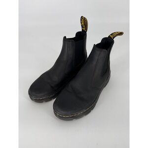 Dr Martens Black Leather Chelsea Boots Women's Size 9 US M